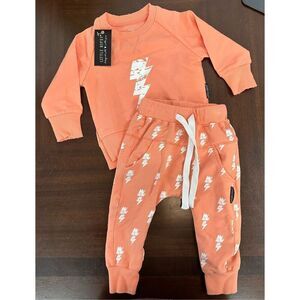 NEW Little Bipsy Lightening Bolt Set - 12M